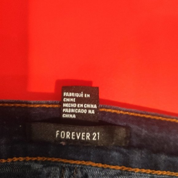 Forever 21 jeans denim women's size 28 - Picture 3 of 6